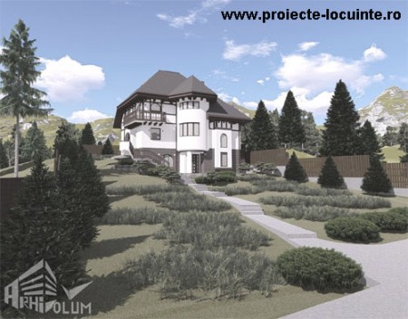 PROIECTE CASE  IN PANTA CU DEMISOLS
